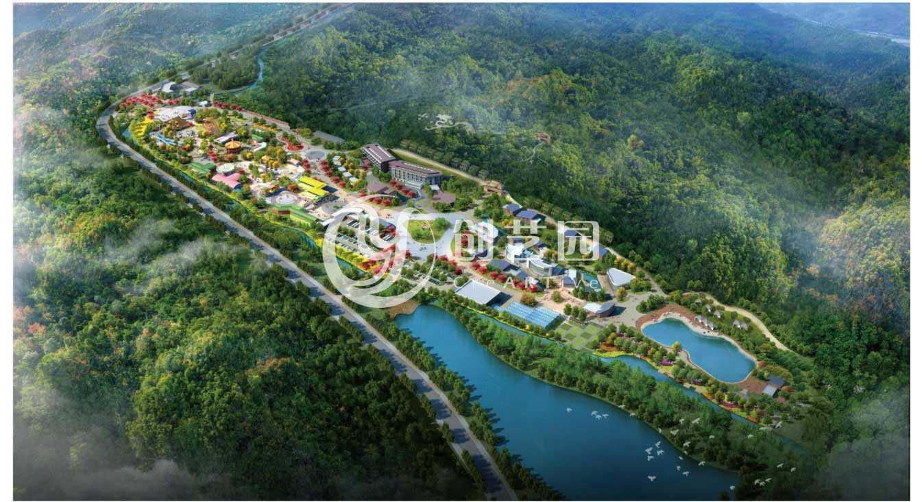 延安锦绣黄龙龙湾生态园设计及工程案例