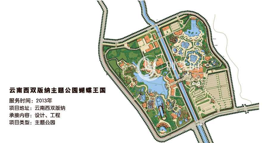 云南西双版纳蝴蝶王国设计及工程案例