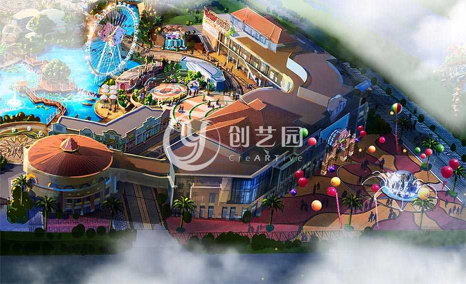 四川自贡恐龙欢乐王国设计及工程案例