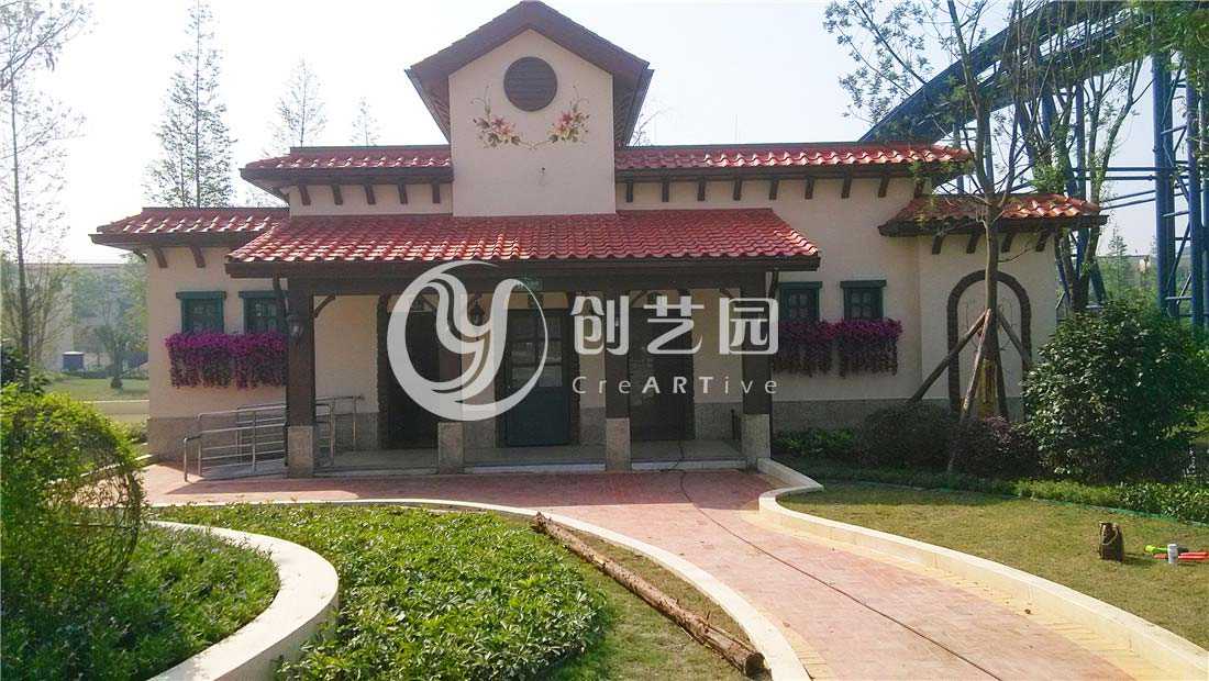 成都置信·国色天乡主题公园设计、工程案例