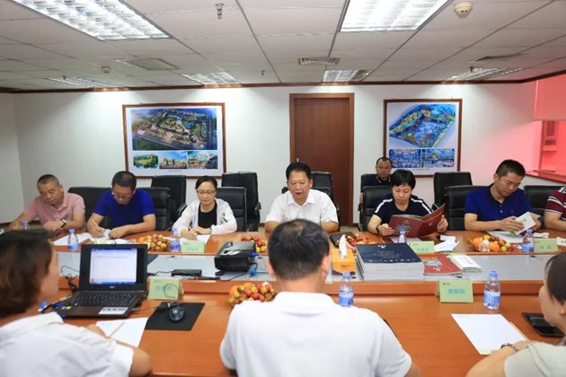 快讯：梅州市梅江区朱国城书记一行到bg大游(中国)有限公司官网
座谈交流