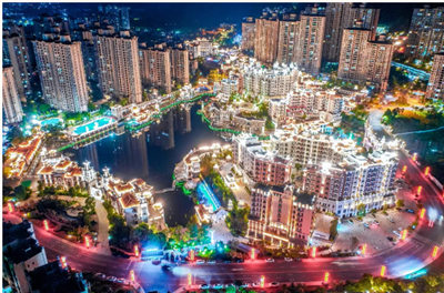 BG大游欢乐小镇：盛世华诞，共享夜市璀璨国庆夜，逛不一样的夜市