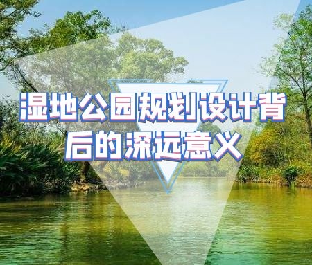 ​湿地公园是如何出现的？​湿地公园​规划设计背后有什么深远的意义